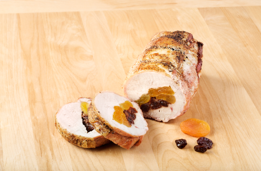 you can make stuffed pork using one baking tray