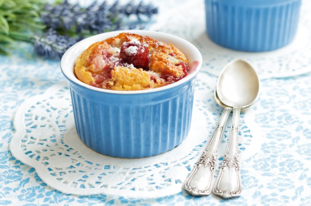Cherry Clafoutis, cake, dessert