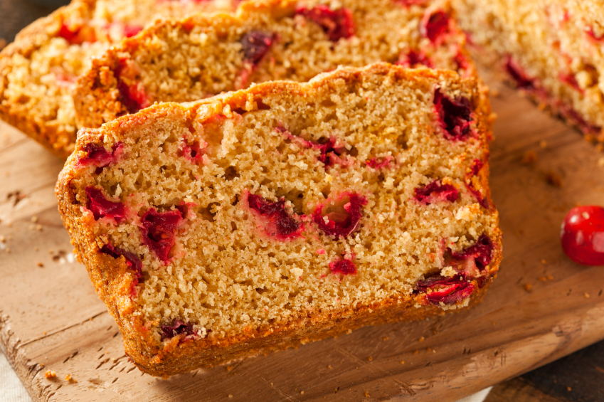 Cranberry Bread, loaf