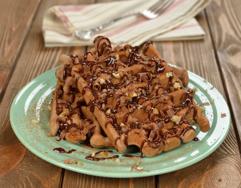 chocolate waffles
