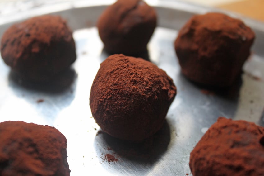 chocolate truffle dough