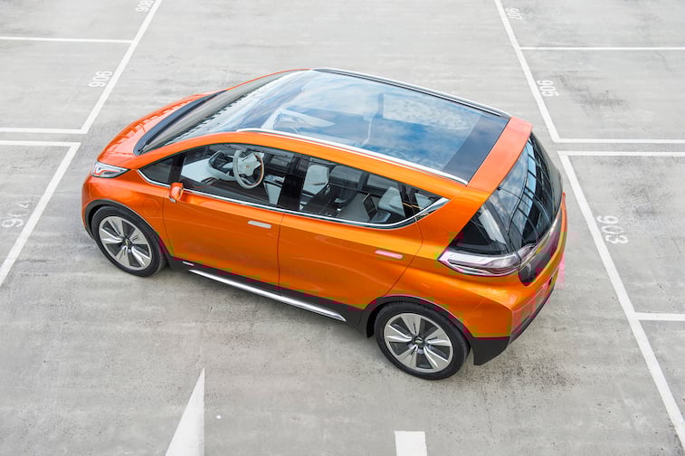 2015 Chevrolet Bolt EV Concept all electric vehicle – glass roof