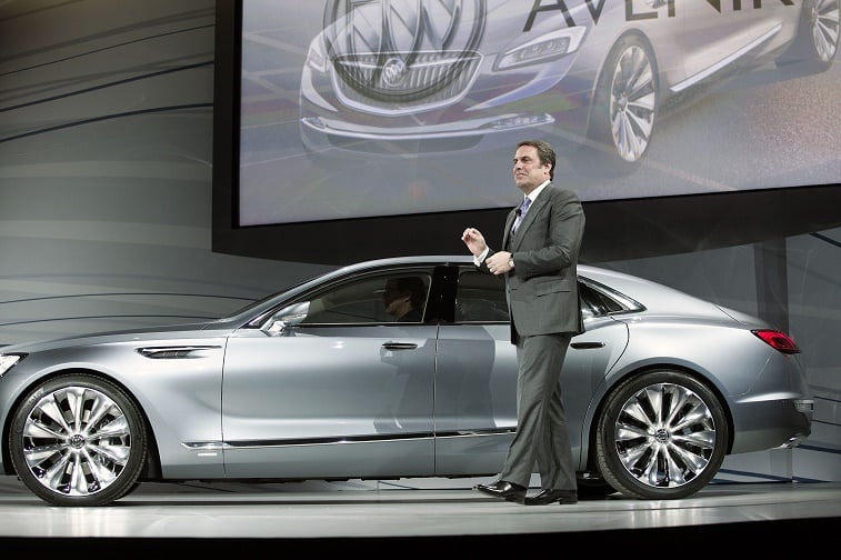 General Motors Holds Media Event Ahead Of Start Of The North American International Auto Show