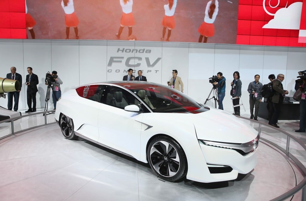 Honda FCV fuel cell Scott Olson/Getty