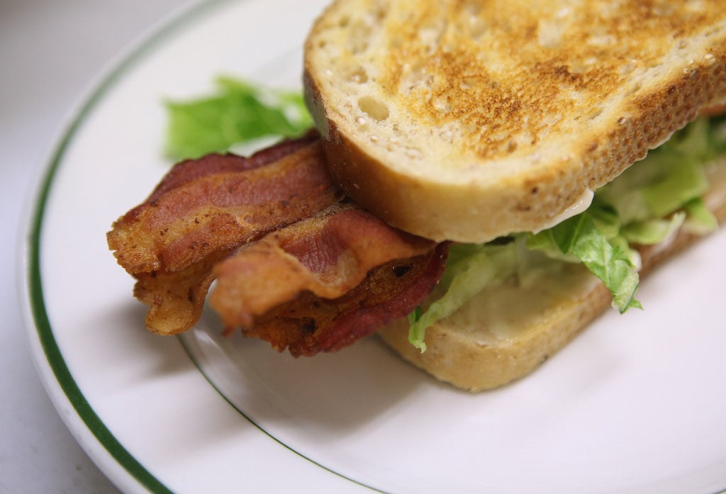 A bacon sandwich.