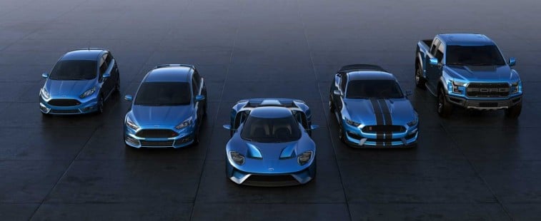 The 2016 Ford Performance lineup