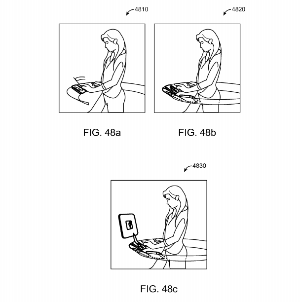 Magic Leap patent application Fig. 48a, 48b, 48c