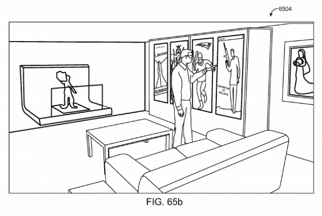 Magic Leap patent application Fig. 65b