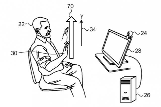 Apple patent for three-dimensional user interface session control