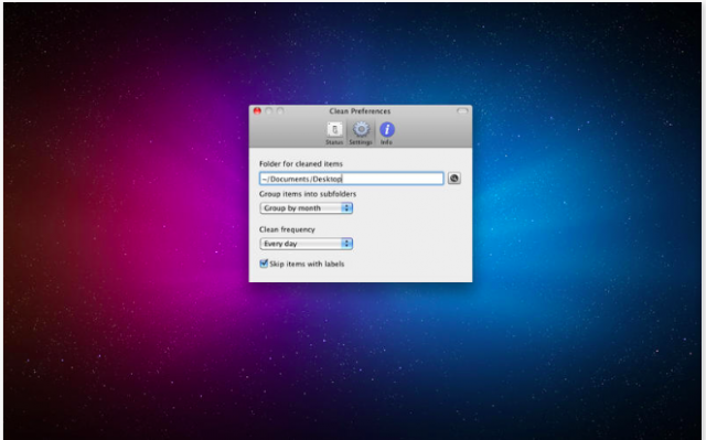 Clean Mac app