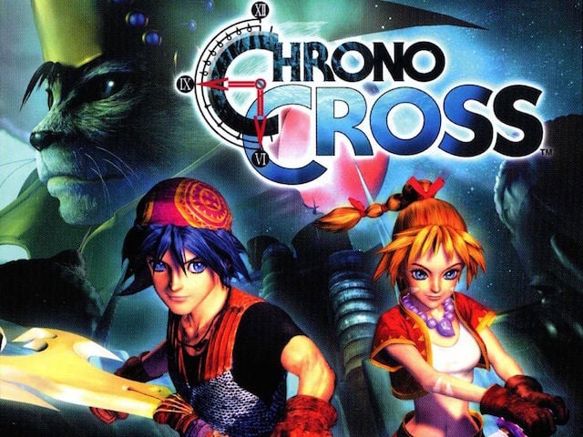 The heroes of the RPG Chrono Cross stand ready for a fight.