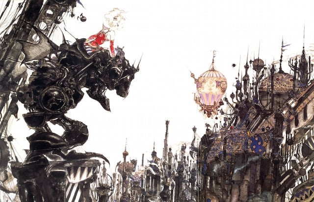 The Japanese cover art for the role-playing game Final Fantasy VI