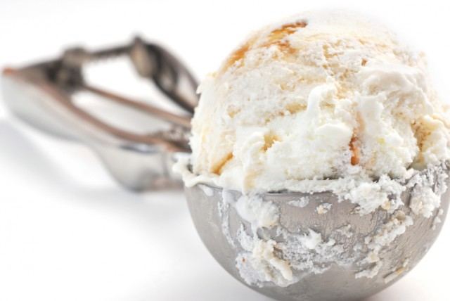 Scoop of Ice Cream, caramel