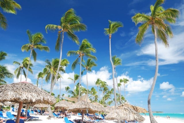Caribbean beach, Dominican Republic
