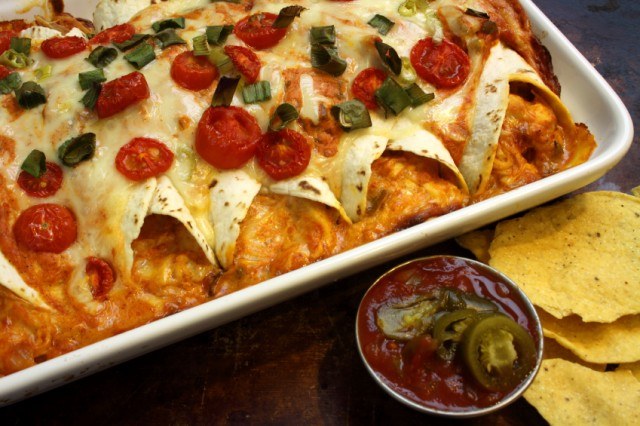 Chicken Cheese Enchiladas