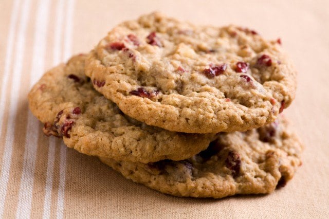 Cranberry nut breakfast cookies