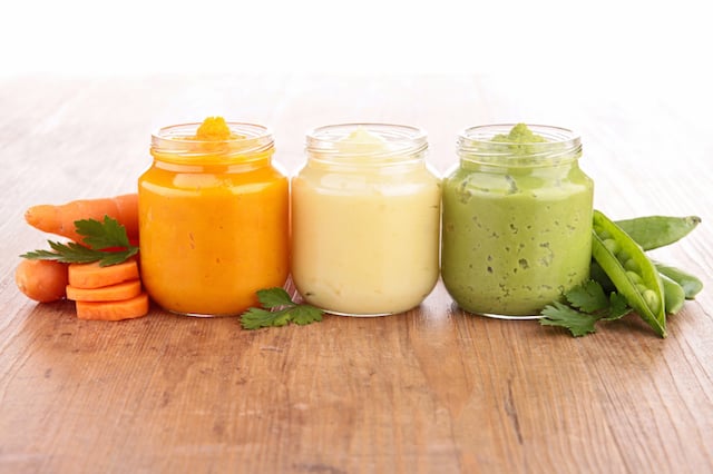 jars of baby food