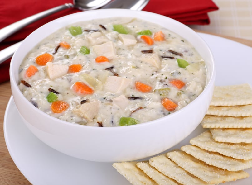 Creamy Chicken and Rice Soup