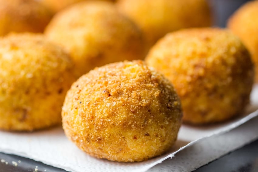Fresh falafel