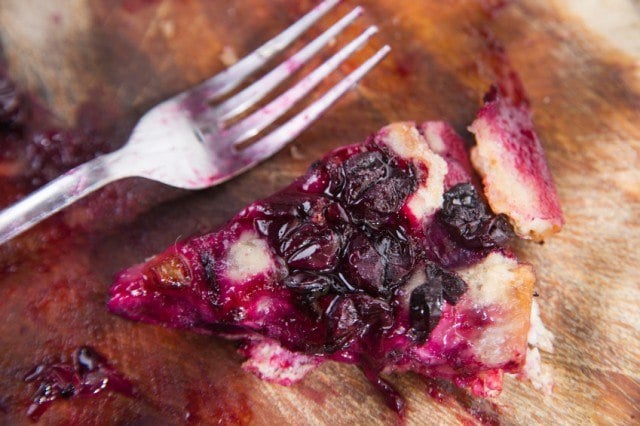 Focaccia red grape bread, pizza