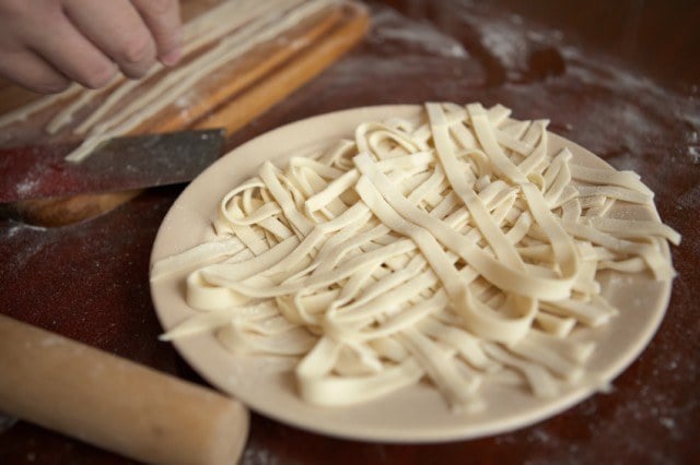 homemade noodles