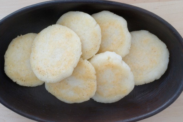 Arepas, bread