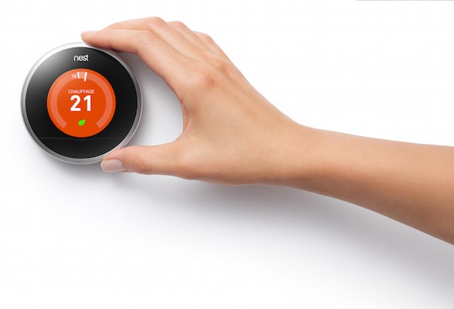 Nest thermostat heating