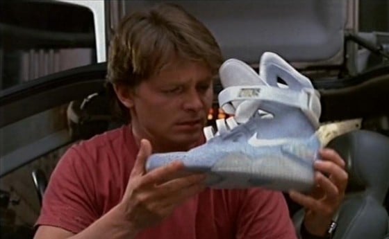 Marty McFly - self-lacing shoes