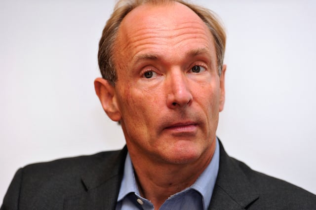 British computer scientist Tim Berners-Lee