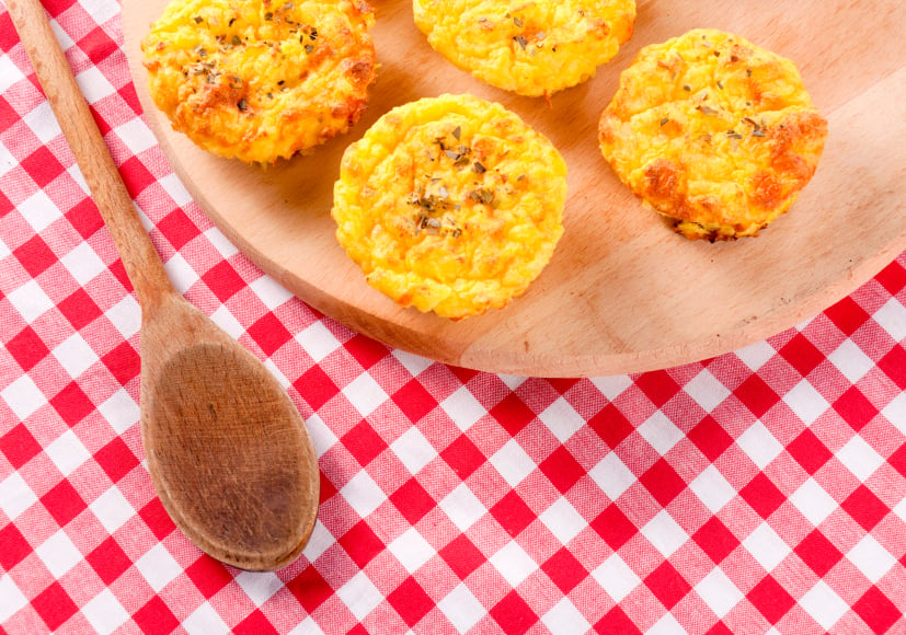 Mac and cheese muffins