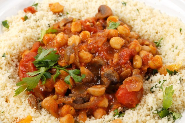 stew over rice