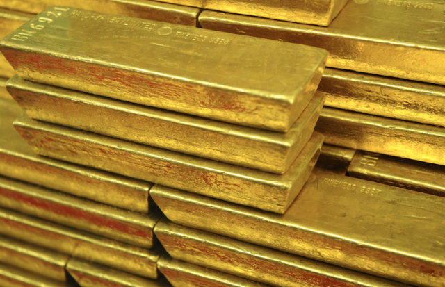 stacks of gold gold hoard