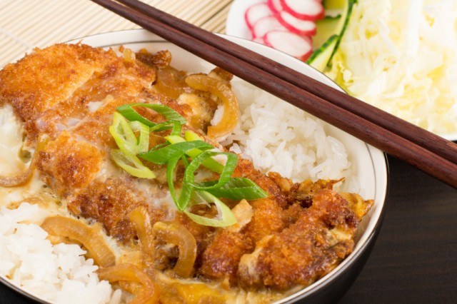 Katsudon, katsu, japanese chicken