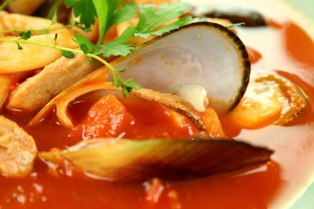 Seafood Soup, clam stew
