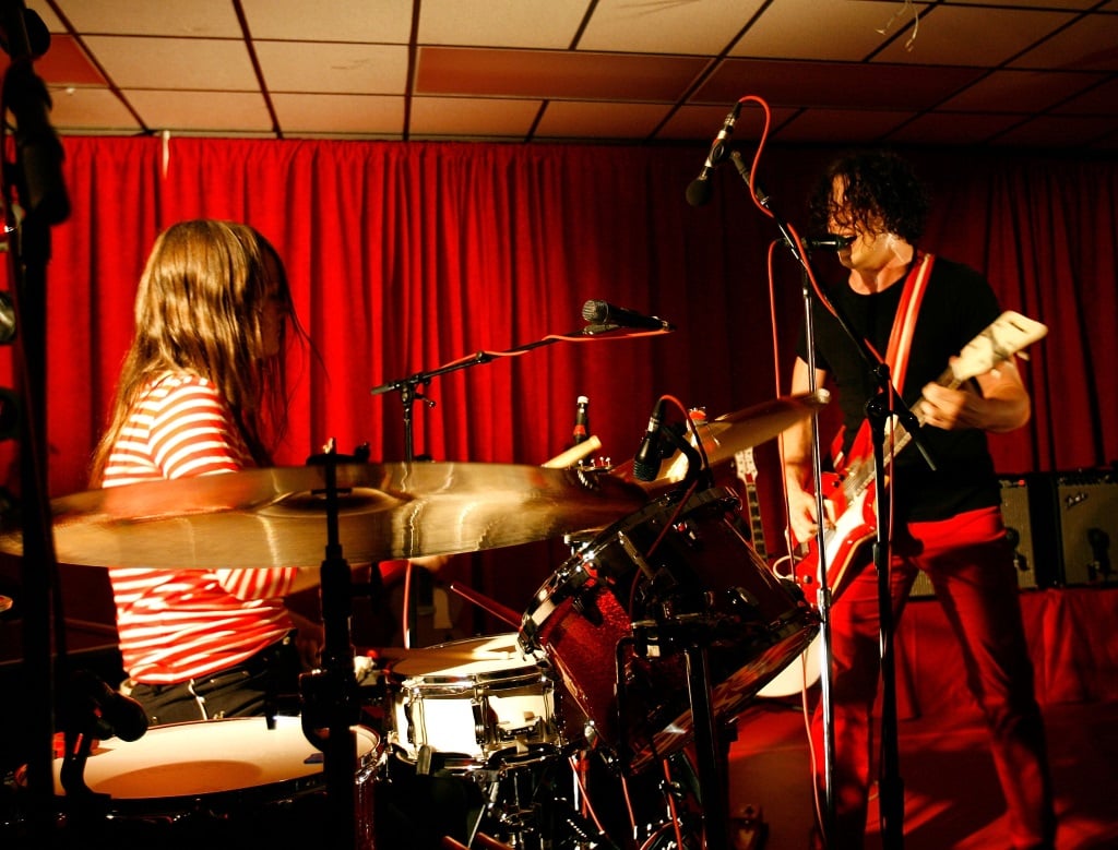 Meg White and Jack White of The White Stripes