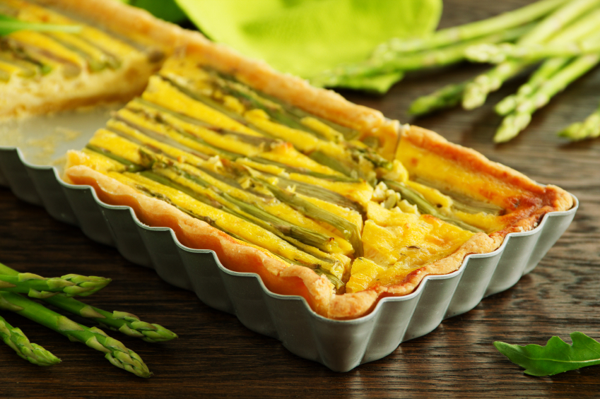 Asparagus tart