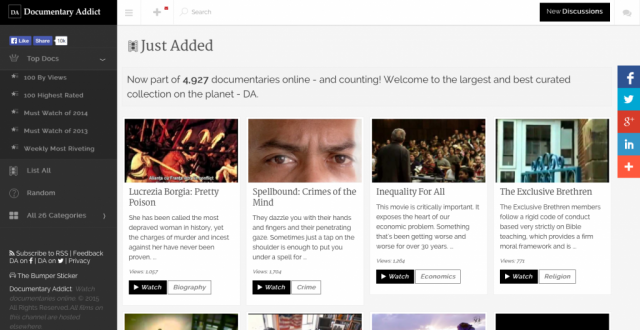 Documentary Addict