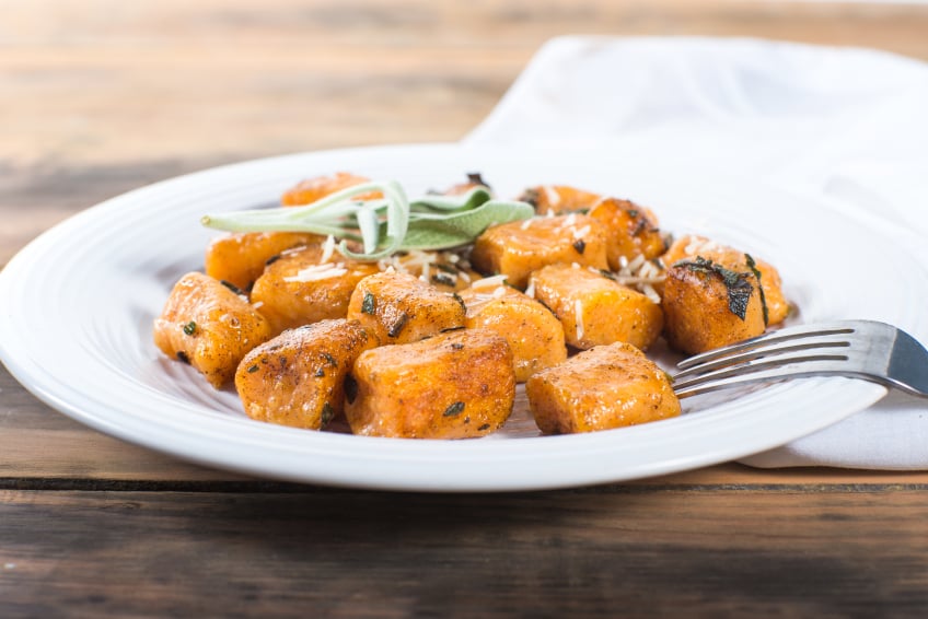 Sweet potato gnocchi