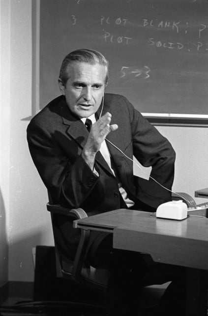 Douglas Engelbart at SRI