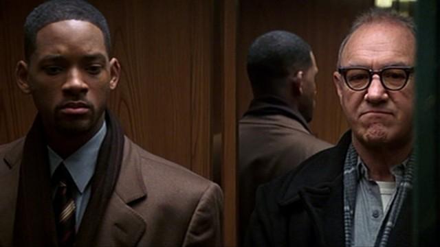 Will Smith and Gene Hackman in Enemy of the State Will Smith and Gene Hackman in Enemy of the State