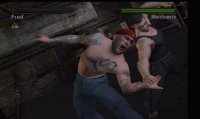 Fred Durst in the video game 'Fight Club'