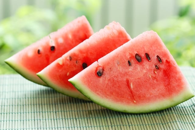 watermelon slices
