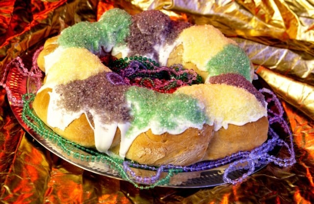 Mardi Gras king cake