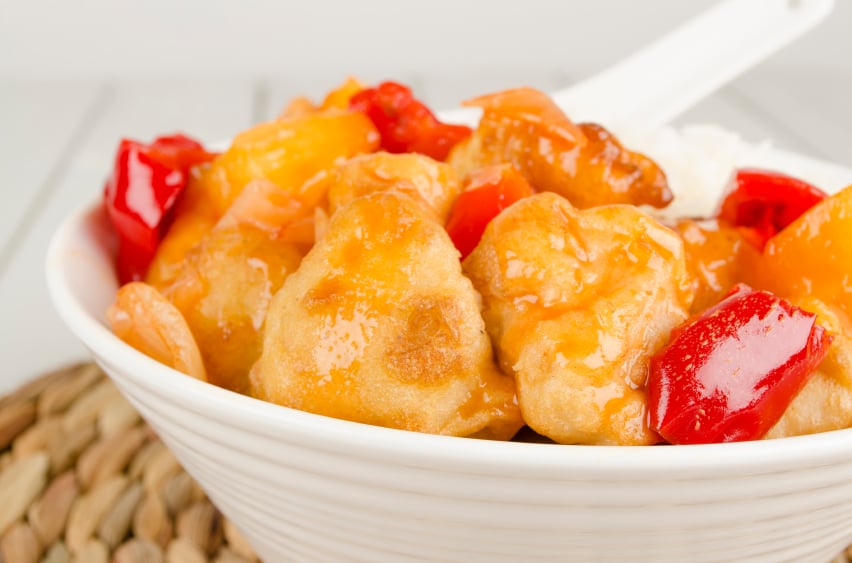 Sweet and sour chicken