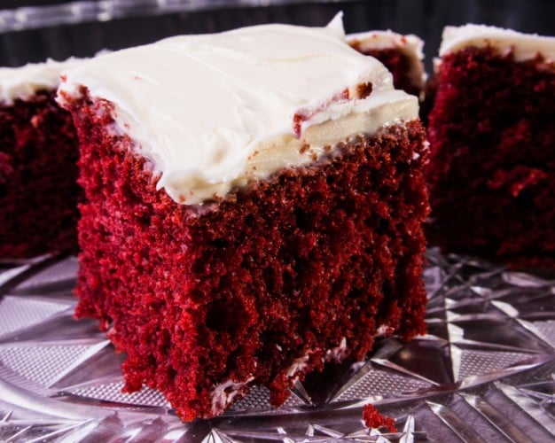 Red Velvet Cake, Cream Cheese Frosting