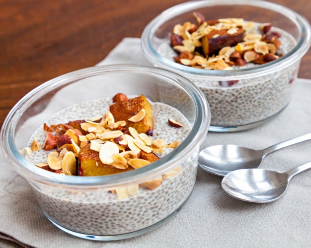 Coconut chia pudding