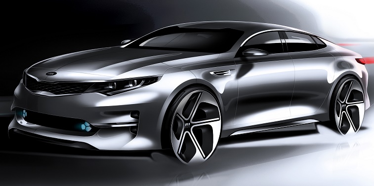 ALL-NEW OPTIMA MIDSIZE SEDAN DESIGN RENDERINGS