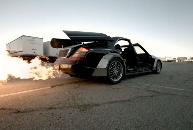 2004 Maybach 57 in the music video "Otis"