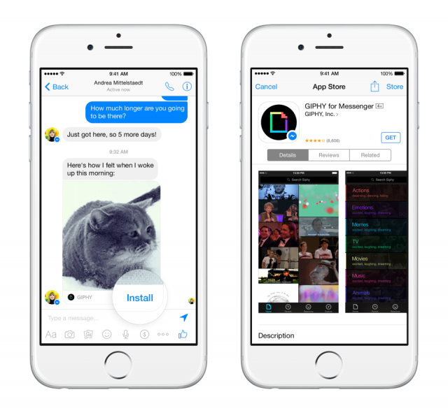 Facebook Messenger Platform app