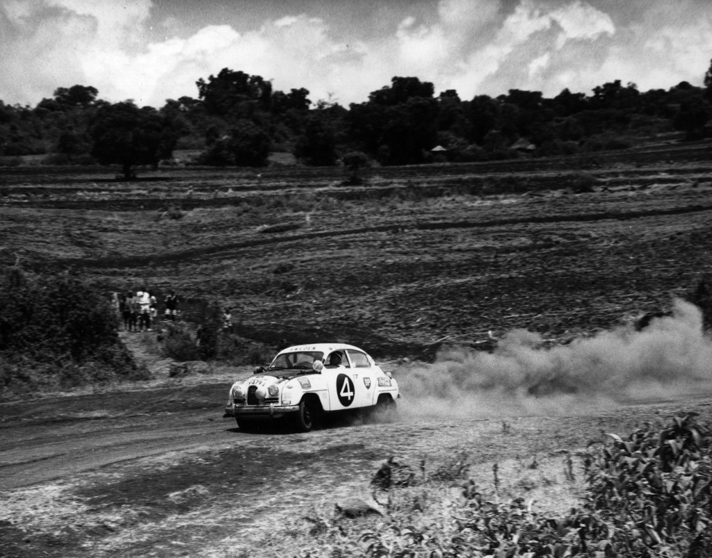 Car in field